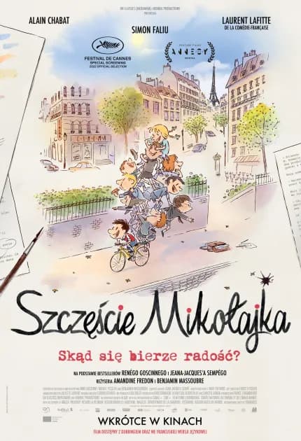 Plakat filmu Szczęście Mikołajka