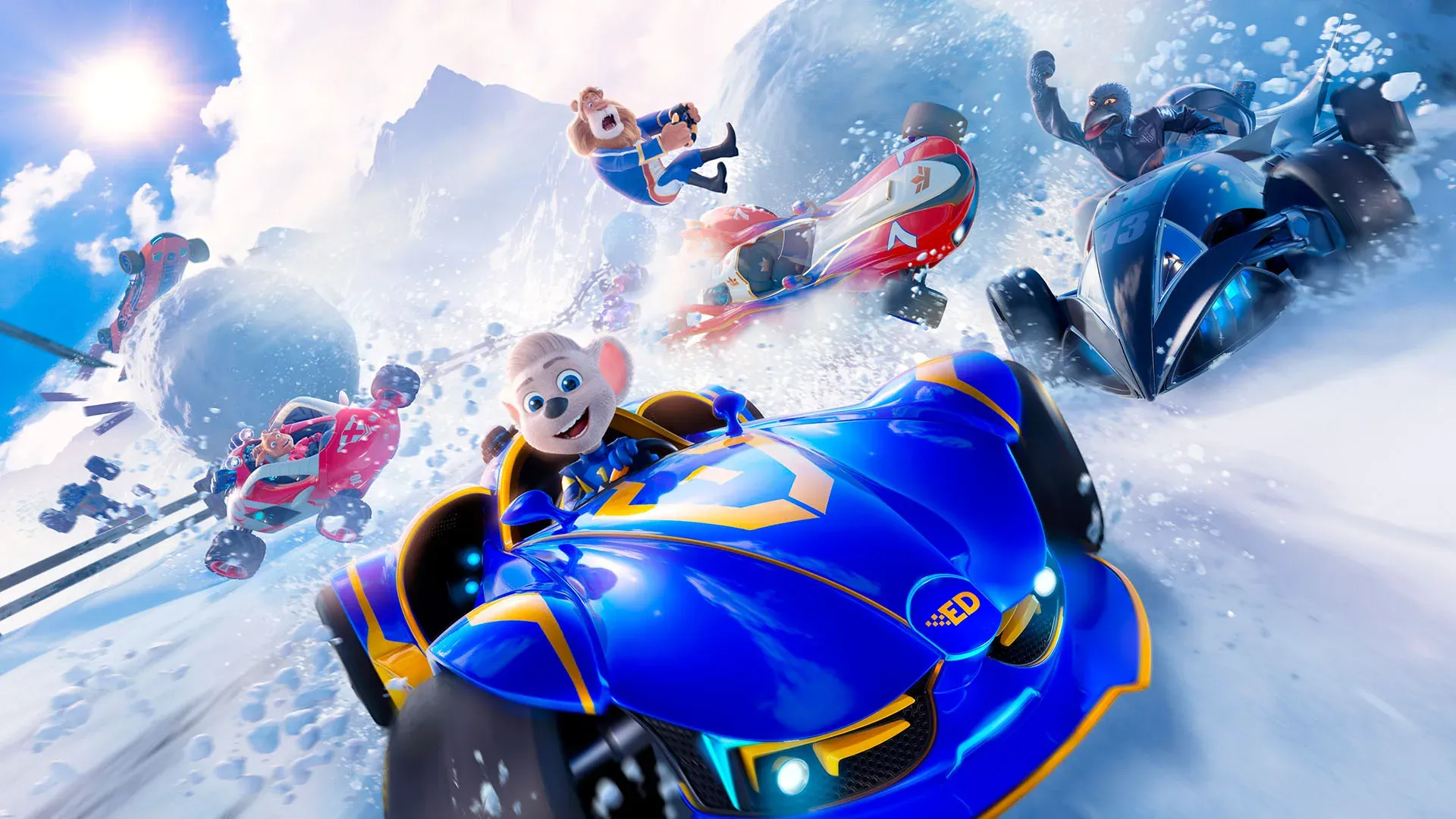 Animowane gwiazdy czterech kółek z Edzią na czele! „Zwierzaki na zakręcie” w kinach od 14 listopada